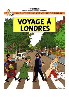 Tintin Voyage A Londres