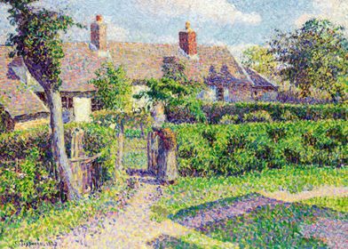 Pissarro Peasant House