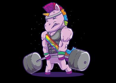 Unicorn Deadlift Gym