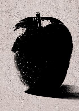 Graffiti Black Apple 07