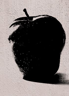 Graffiti Black Apple 08