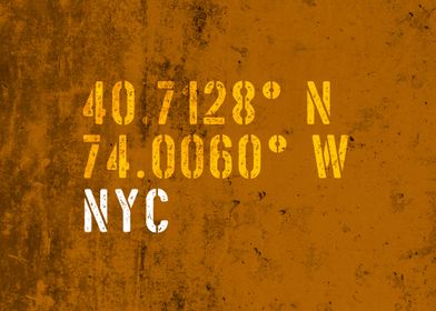 New York City Coordinates
