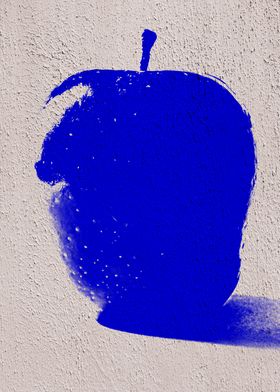 Blue Graffiti Apple 05