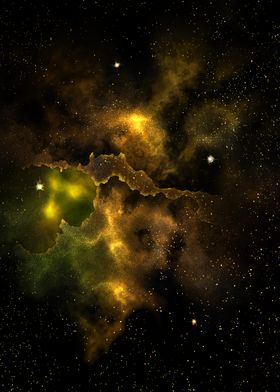 Gold Rush Nebula