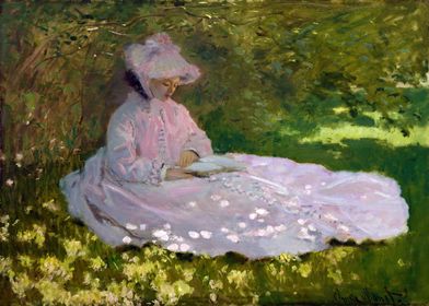 Springtime by Monet 1872