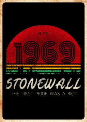 Retro Vintage Stonewall 