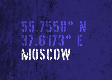 Moscow City Coordinates
