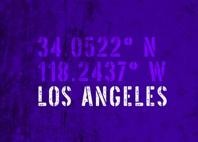 Los Angeles Coordinates