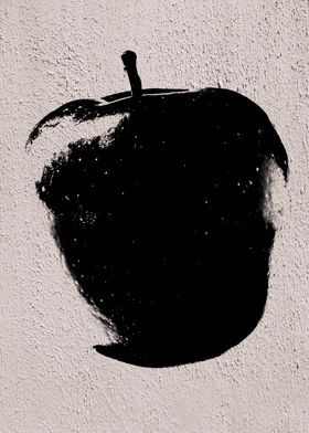 Black Graffiti Apple 01