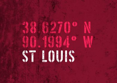 St Louis City Coordinates