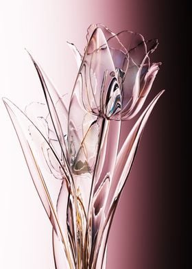 Glass tulip