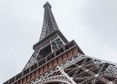 Eiffel Tower in Winter