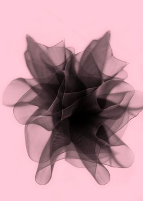 Abstract tape flower