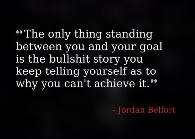 Jordan Belfort Quote