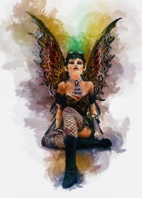 Gothic Steampunk Angel