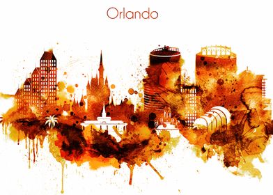 Orlando Florida Skyline