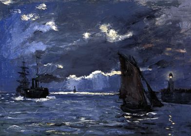 Claude Monet Seascape