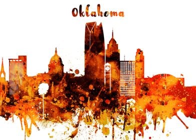 Oklahoma City Skyline