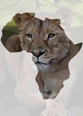 African Lion in Africa