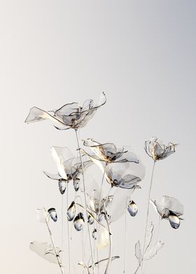 Glass poppies