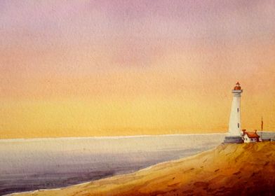 Morning Lighthouse