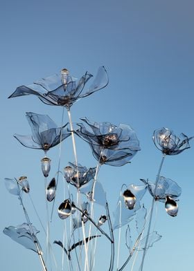 Glass poppies