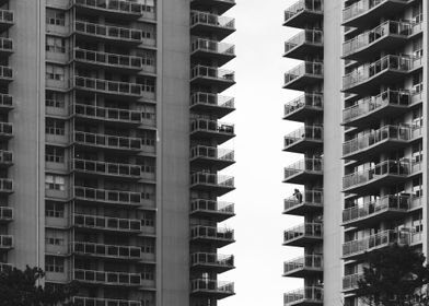 Council Flats in the city