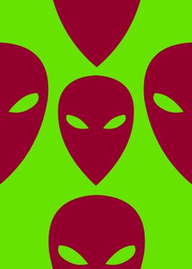 minimalist alien