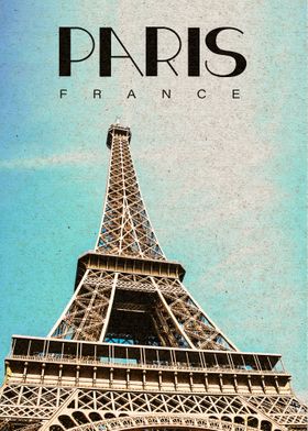 Paris vintage poster