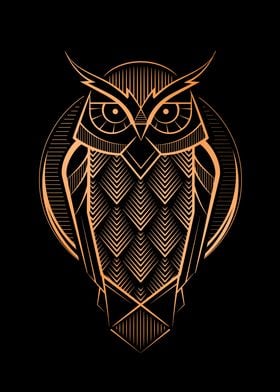 Deco Owl