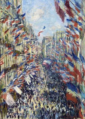 Monet Rue Montorgueil