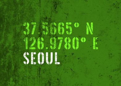 Seoul City Coordinates