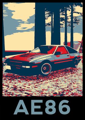 AE86 Front View 2