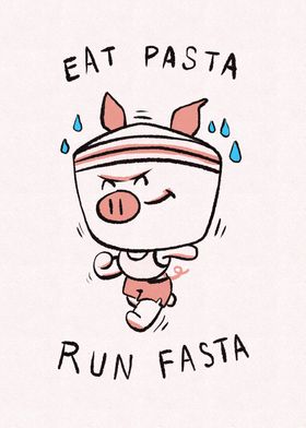 Eat pasta run fasta