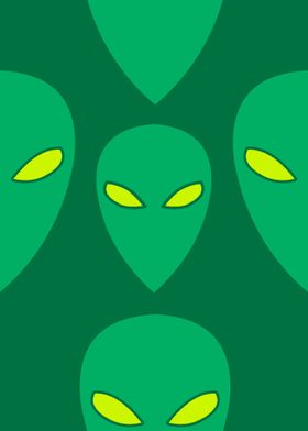 minimalist alien