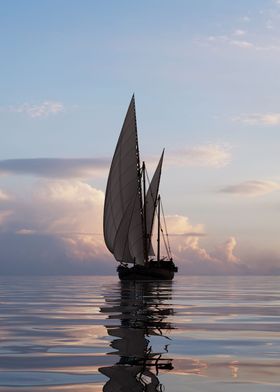 Mediterranean Sailing Ship