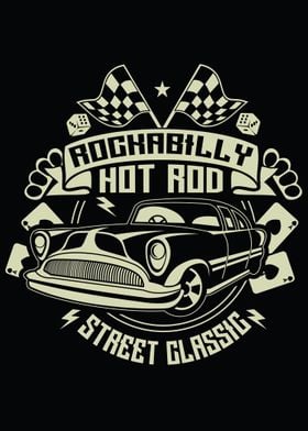 Rockabilly hot rod