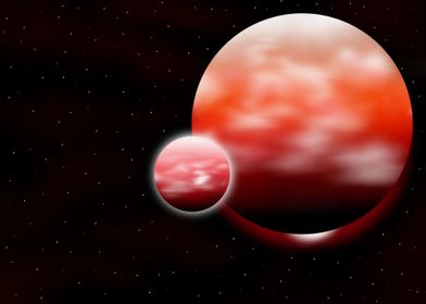 Two Red Planets