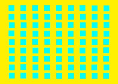 Blue Squares on Yellow
