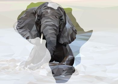 Elephant in Africa