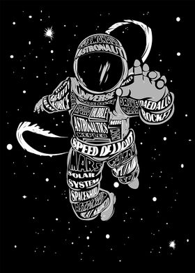 Floating Astronaut