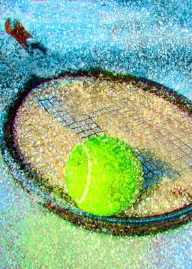 Tennis art print work 13