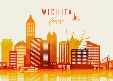 Wichita Kansas Skyline 