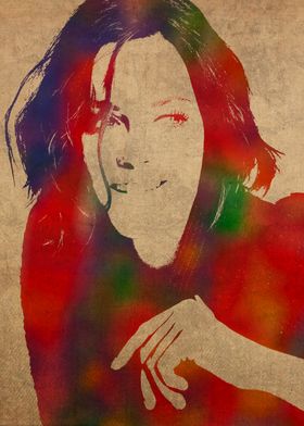 Kristen Stewart Watercolor