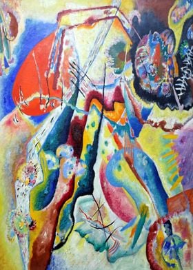 Wassily Kandinsky Red Spot