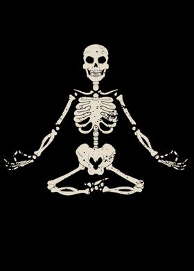 Yoga Skeleton 