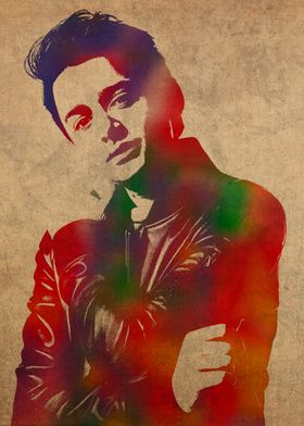 Noah Schnapp Watercolor 