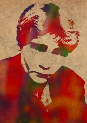 Corey Feldman Watercolor