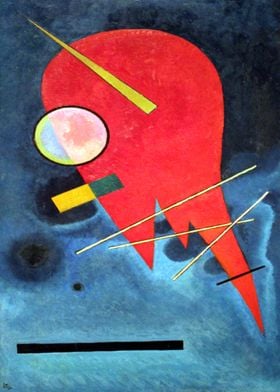 Wassily Kandinsky Red Form