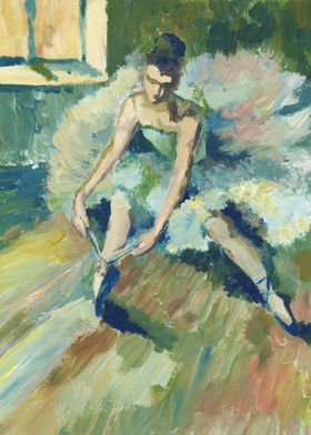 Ballerina Painting Acrylic